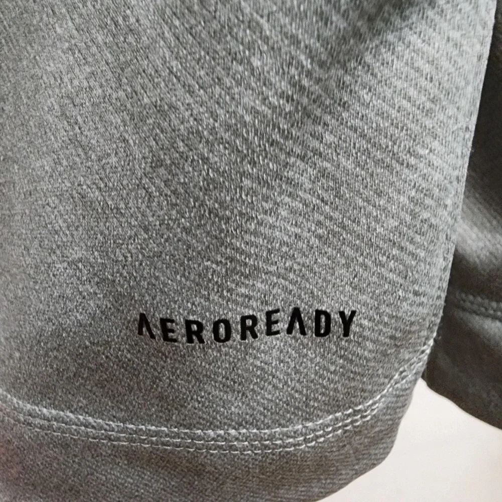Adidas Pullover Hoodie Sweatshirt Activewear‎ Athleisure Gray L/G